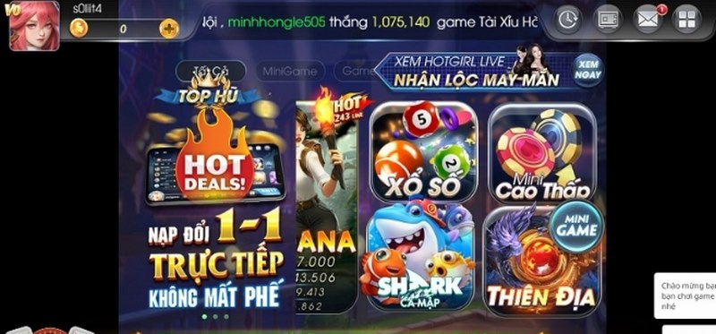 Genvip - Tụ điểm chơi game hấp dẫn đến từng phút giây 4 Bạn có thể lựa chọn trò chơi mini game online hấp dẫn